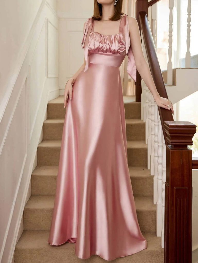Supernfb New Gorgeous Ball Gown Sweetheart Pink Sparkle Satin Prom Dresses Elegant Burgundy Lady Full Length Robe De Soiree Cocktail