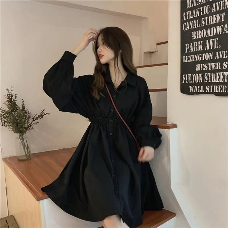 Supernfb Hollowed out dress woman bodycon y2k clothes short prom beach Tassel lace long Sleeve dresses for women party black dress