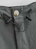supernfb Women FALL High Waist Cargo Pocket  Drawstring Pants Straigth Trousers